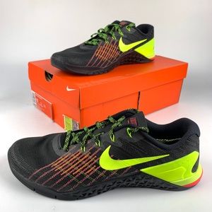 Nike Metcon 3 Black Volt Hyper Crimson Size 12